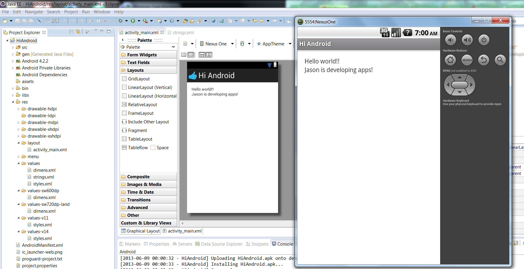 Android App Development with Eclipse, the Android SDK, and more