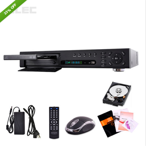 Elec® HDMI 1080p 16 CH Channel Full D1 Realtime CCTV Security DVR NVR DVD RW 2TB