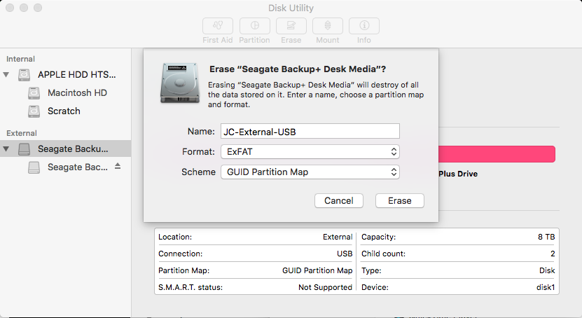 Format usb drive for both mac and windows