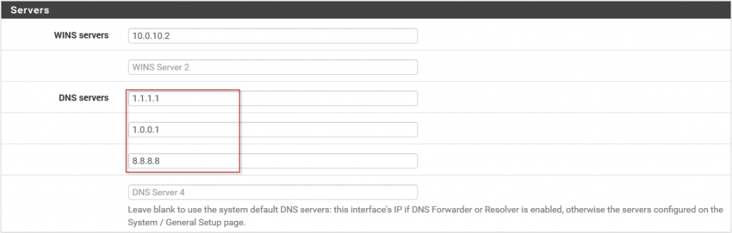 Pfsense dns resolver настройка