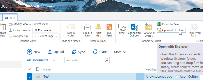 Solved – Office365 Sharepoint Open with File Explorer not working on Windows 10 Internet Explorer 11