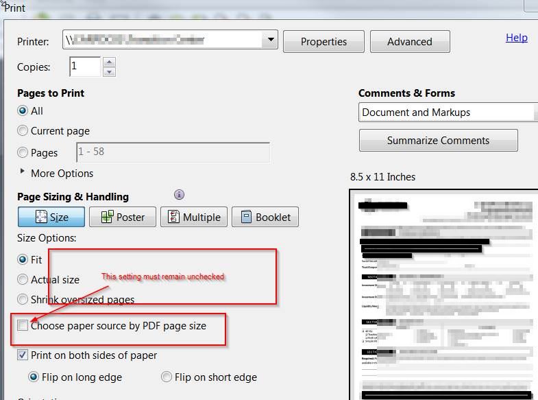 resize pdf file in adobe reader