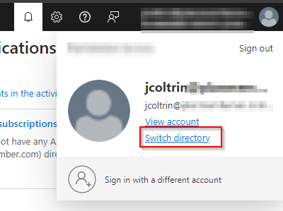 Switch Directory 